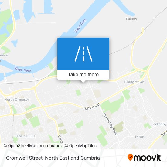 Cromwell Street map