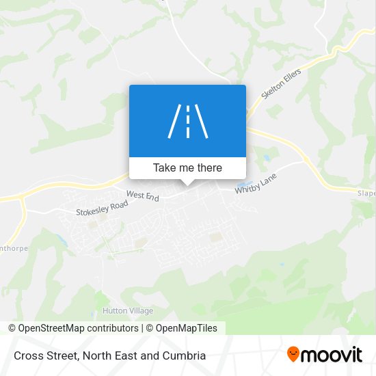 Cross Street map