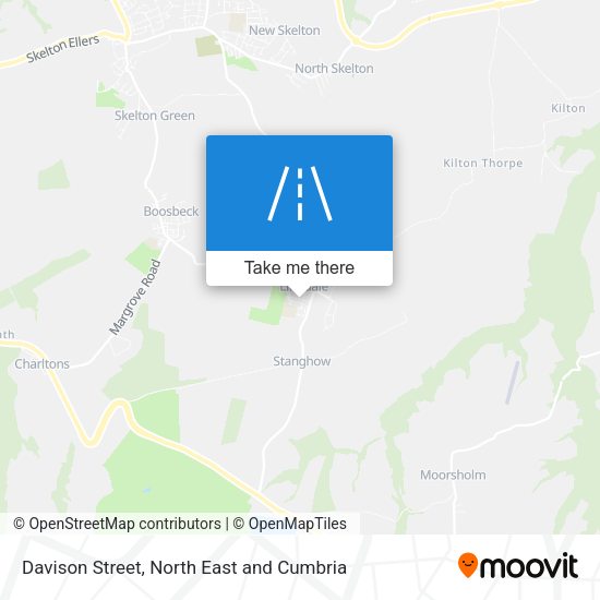 Davison Street map