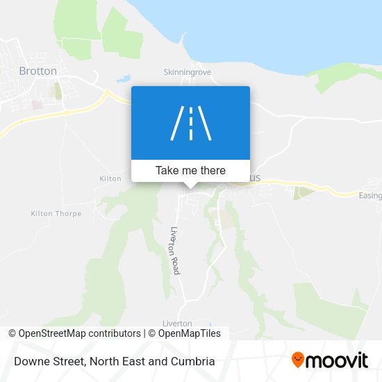 Downe Street map