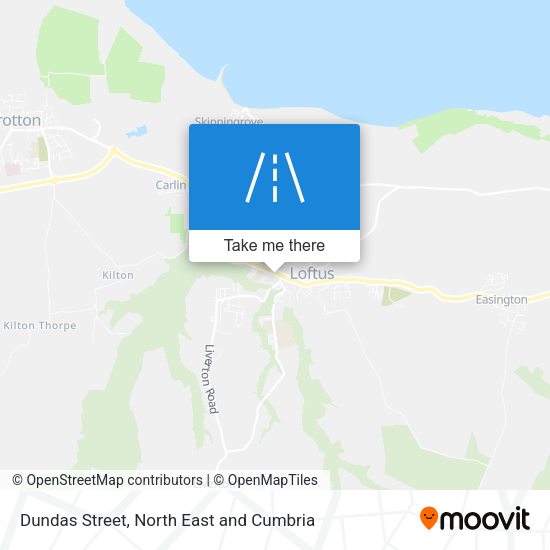 Dundas Street map