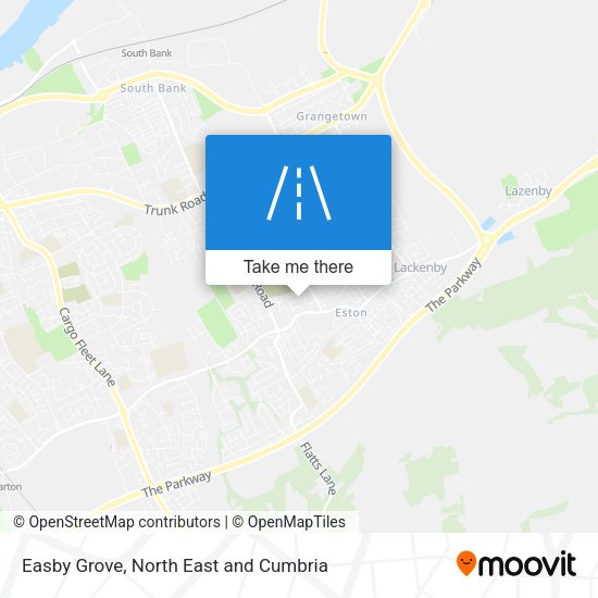 Easby Grove map