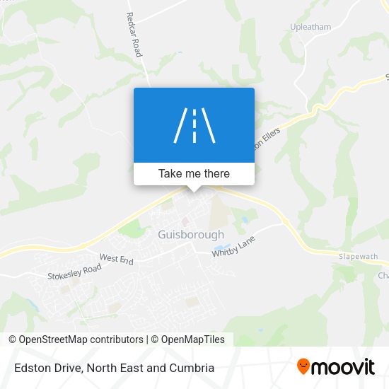 Edston Drive map
