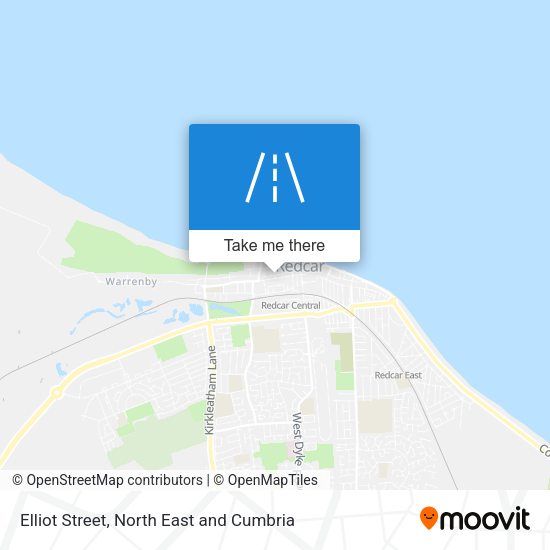Elliot Street map