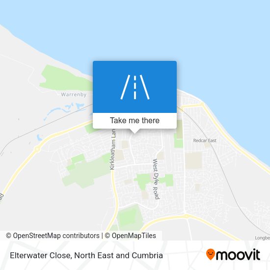 Elterwater Close map