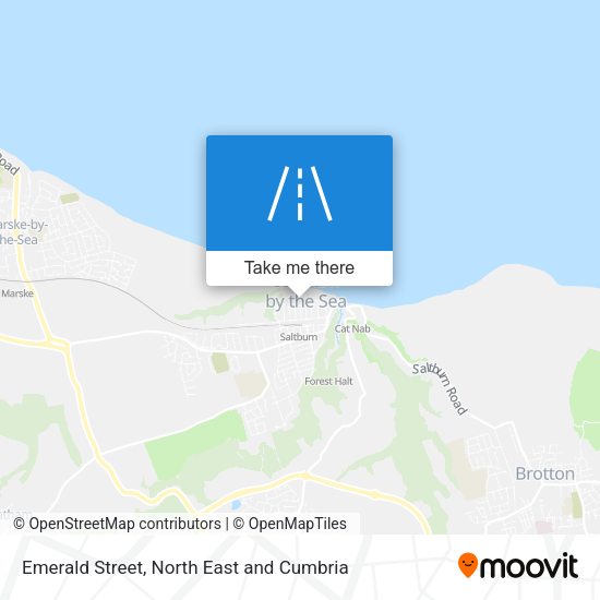 Emerald Street map