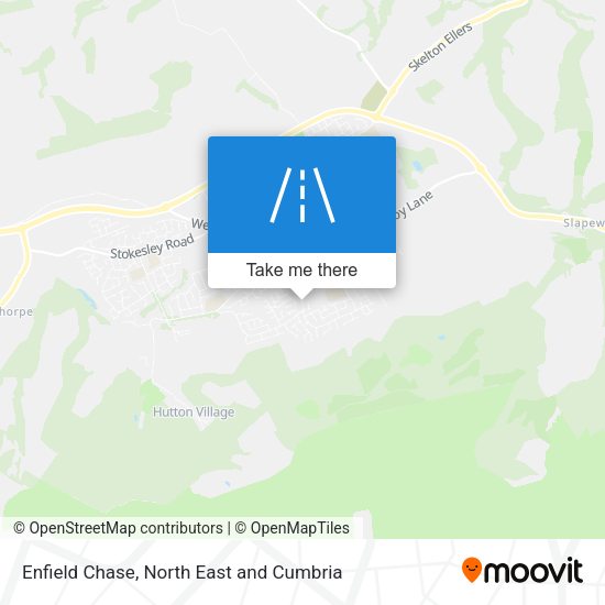 Enfield Chase map
