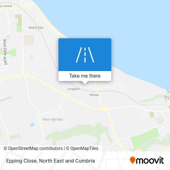 Epping Close map