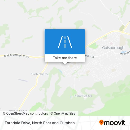 Farndale Drive map
