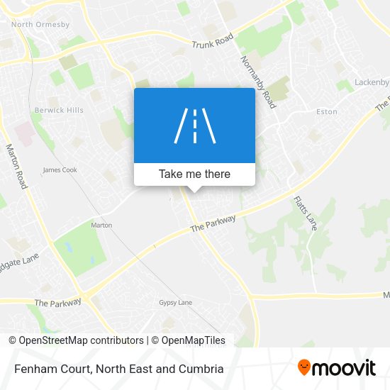 Fenham Court map