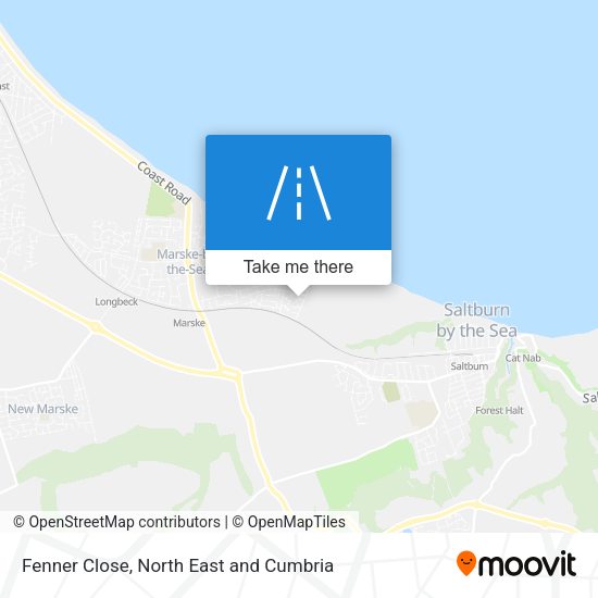 Fenner Close map