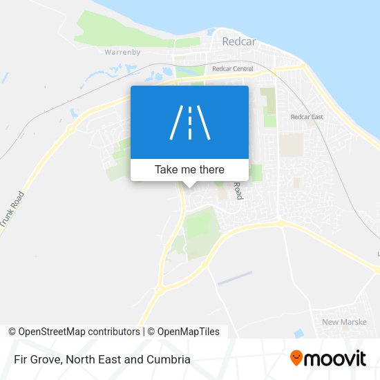 Fir Grove map