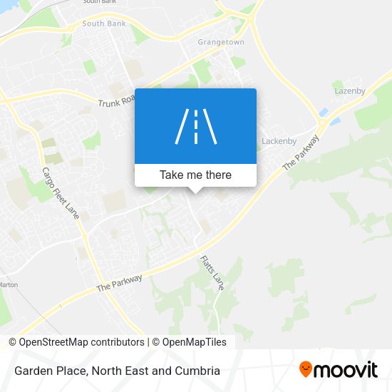 Garden Place map