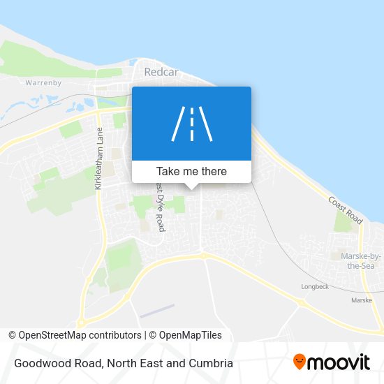 Goodwood Road map