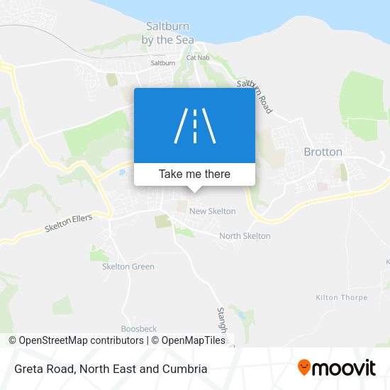 Greta Road map