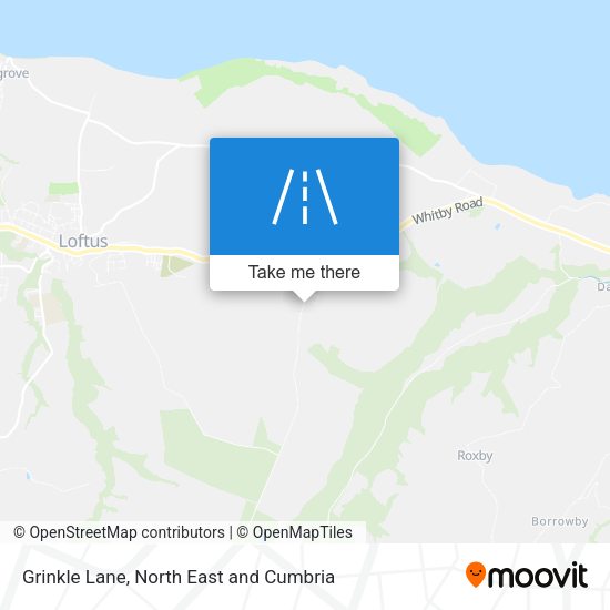 Grinkle Lane map