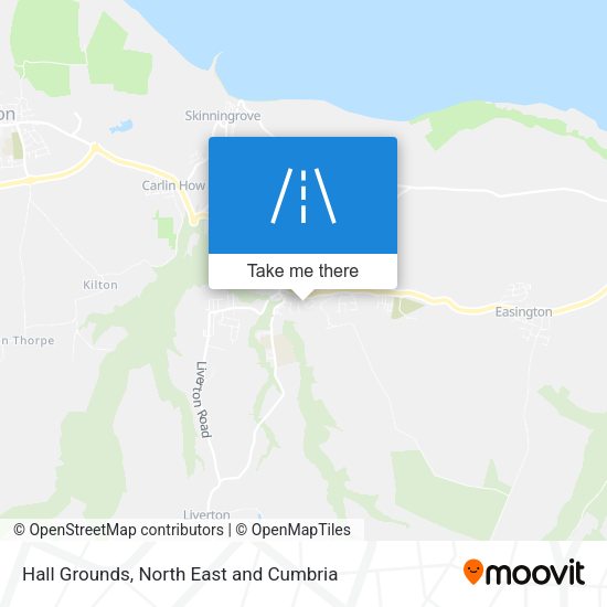 Hall Grounds map