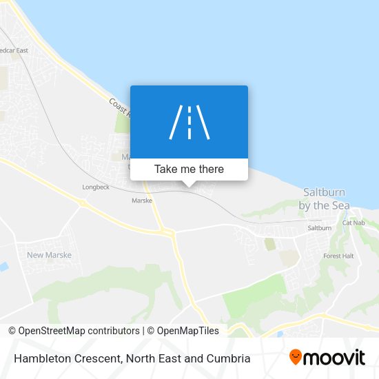 Hambleton Crescent map