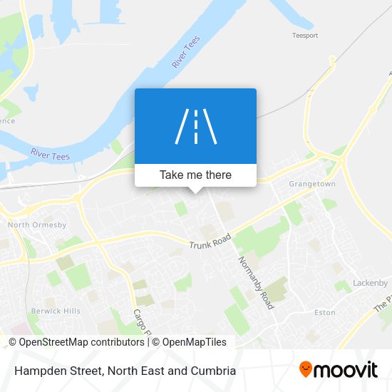Hampden Street map
