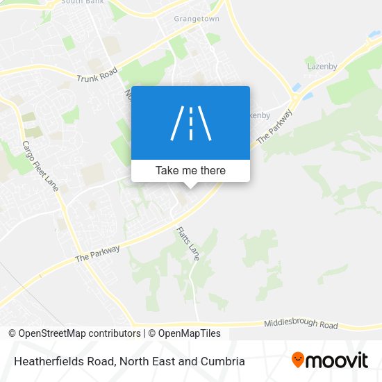 Heatherfields Road map