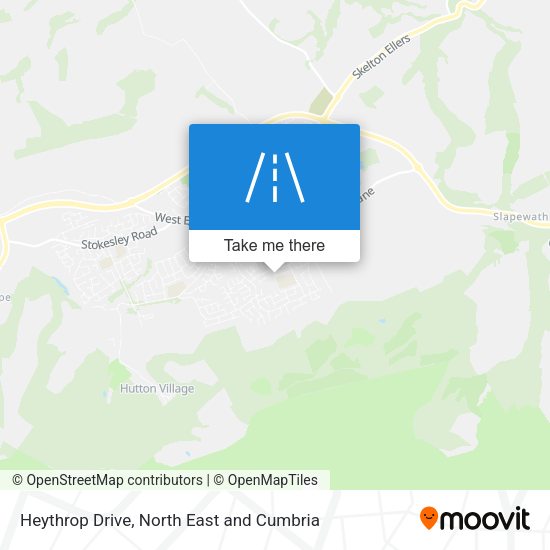 Heythrop Drive map