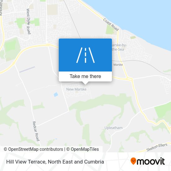 Hill View Terrace map
