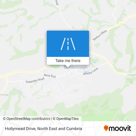 Hollymead Drive map