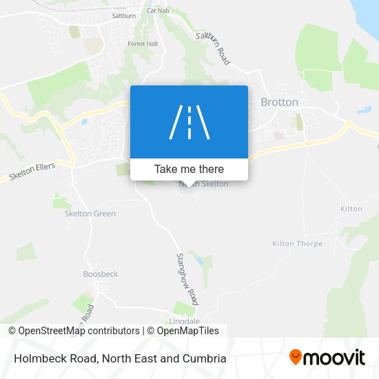 Holmbeck Road map