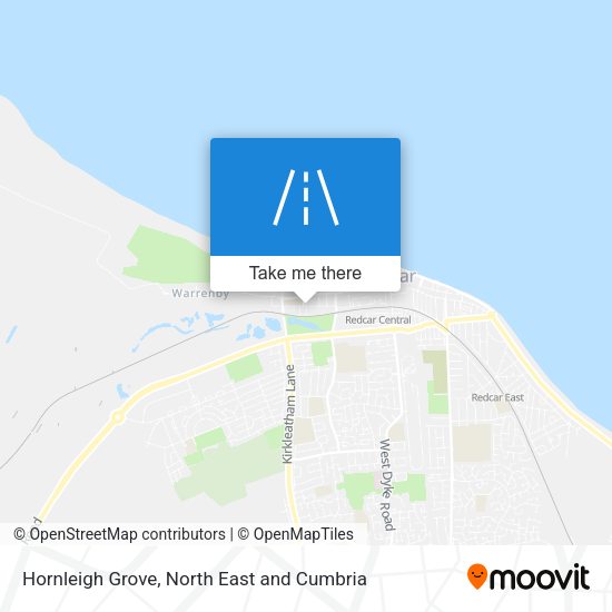 Hornleigh Grove map