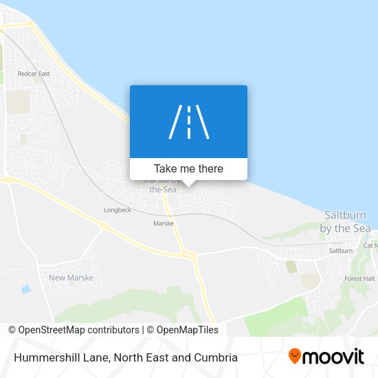 Hummershill Lane map