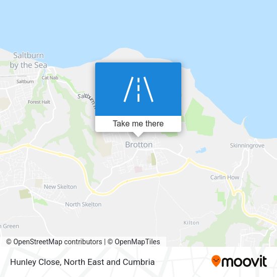 Hunley Close map
