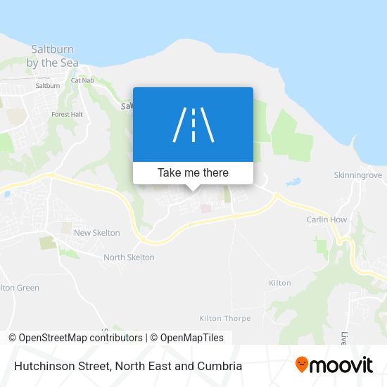 Hutchinson Street map