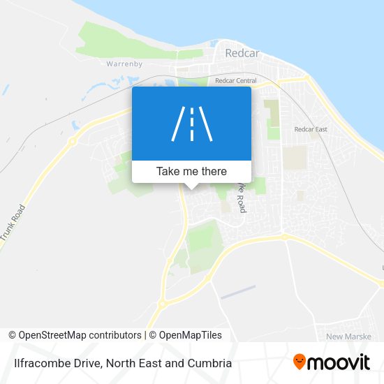 Ilfracombe Drive map