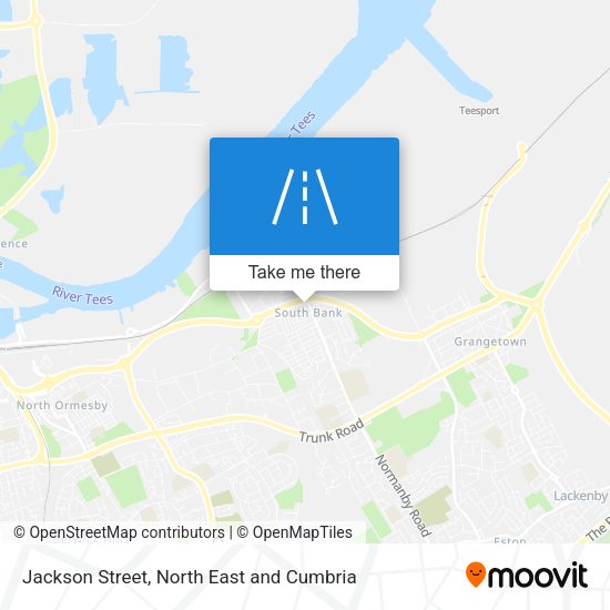 Jackson Street map