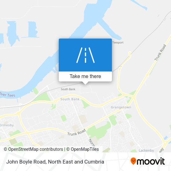 John Boyle Road map