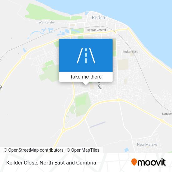 Keilder Close map