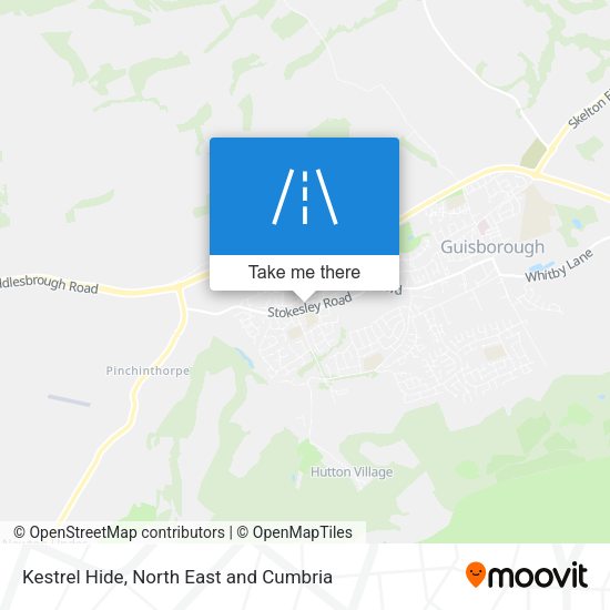 Kestrel Hide map