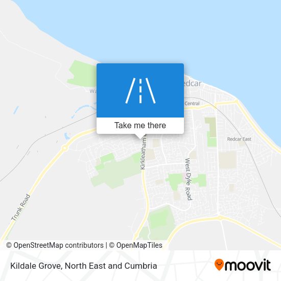 Kildale Grove map