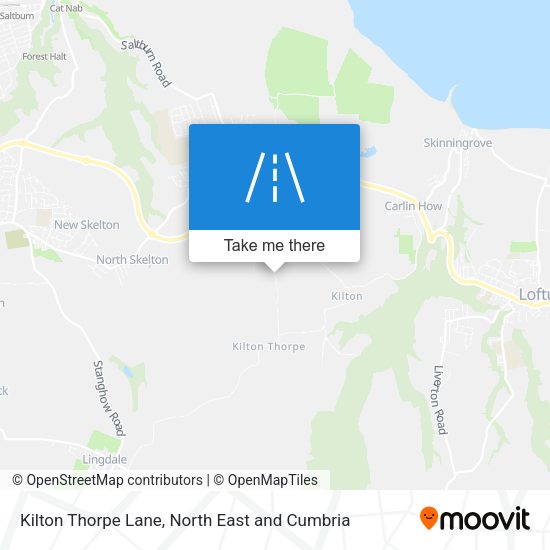 Kilton Thorpe Lane map