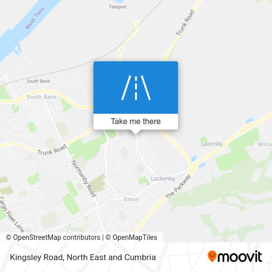 Kingsley Road map