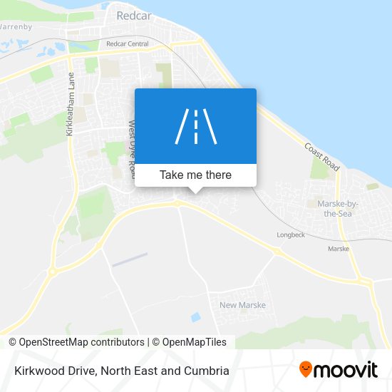 Kirkwood Drive map
