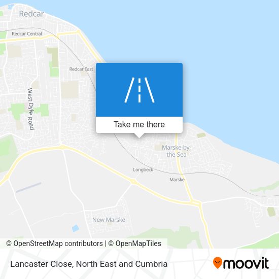 Lancaster Close map