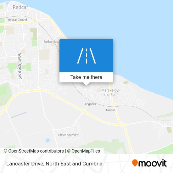 Lancaster Drive map