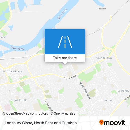 Lansbury Close map