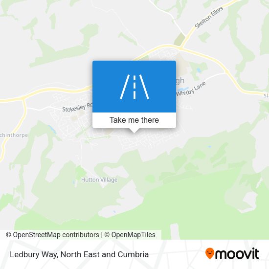 Ledbury Way map