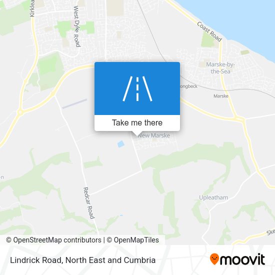 Lindrick Road map