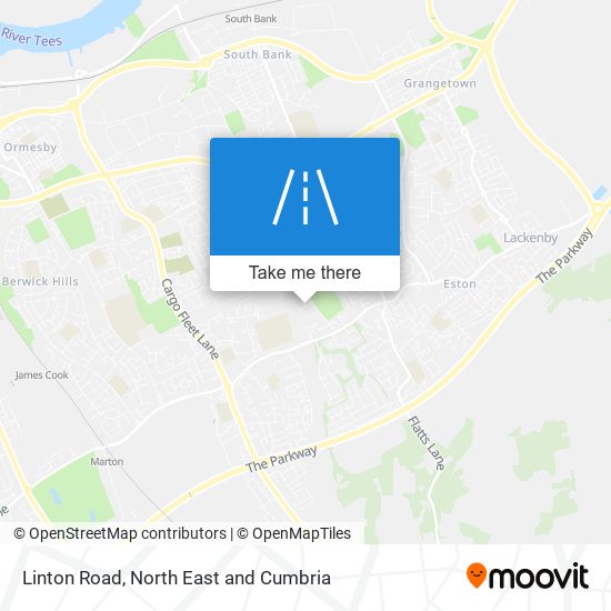 Linton Road map