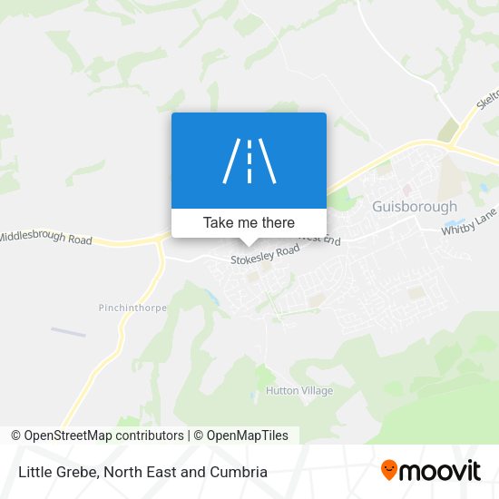 Little Grebe map