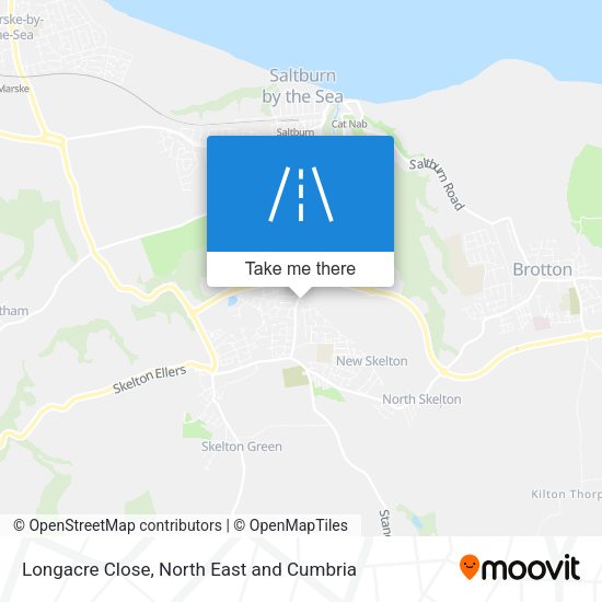 Longacre Close map