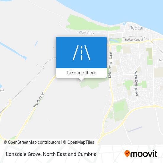 Lonsdale Grove map